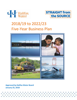 2018/19 to 2022/23 Five-Year Business Plan