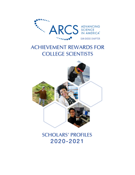 Achievement Rewards for College Scientists 2020-2021