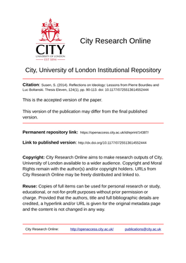 City Research Online