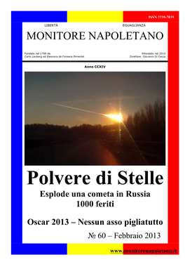 Numero 60 – Febbraio 2013