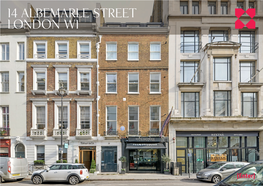 14 Albemarle Street London W1 Summary