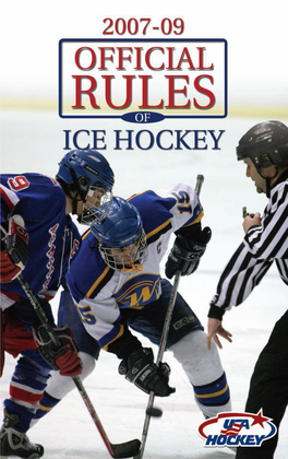 Ice Hockey Rule Book