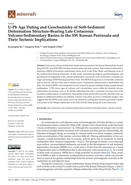 U-Pb Age Dating and Geochemistry of Soft-Sediment Deformation