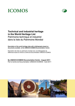 Industrial and Technical Heritage in the World Heritage List