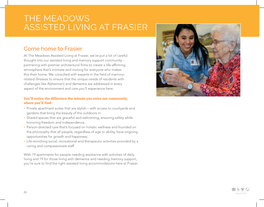 The Meadows Assisted Living at Frasier