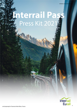 PRESS KIT 2021 Interrail Pass Press Kit 2021