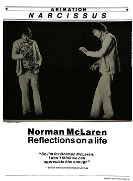 Norman Mclaren Reflections on a Life