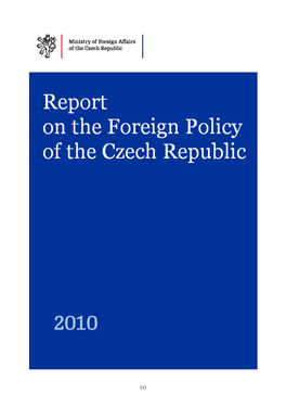 Report on the Foreign Policy of the Czech Republic 2010