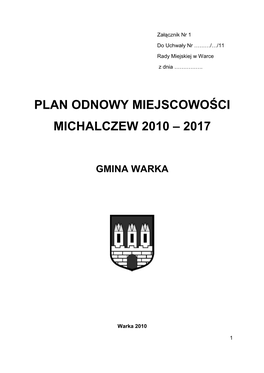 Michalczew 2010 – 2017