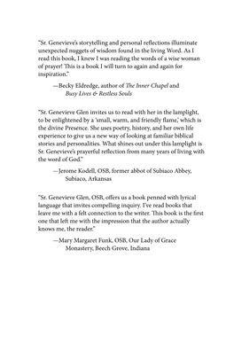 “Sr. Genevieve's Storytelling and Personal Reflections Illuminate Unexpected Nuggets of Wisdom Found in the Living Word. As
