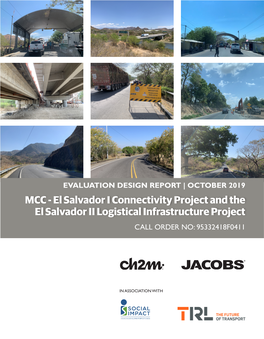 MCC El Salvador Connectivity Project and the El Salvador II Logisitcal