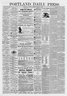 Portland Daily Press : June 20,1868