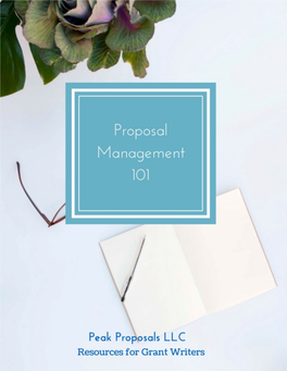 Proposal Management