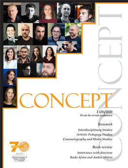 REVISTA CONCEPT Nr. 2(21)/2020