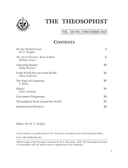 The Theosophist