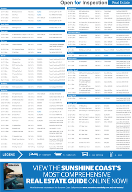 View the Sunshine Coast's Most Comprehensive Real