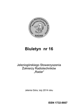 Biuletyn Nr 16