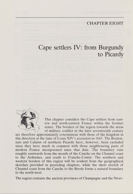 Cape Settlers IV: from Burgundy to Picardy
