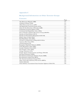 Appendix C: Background Information on Other