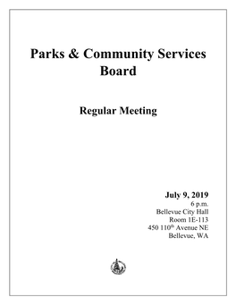 Parks & Community Services Board