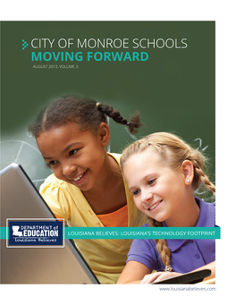 City of Monroe Schools Moving Forward August 2013, Volume 3