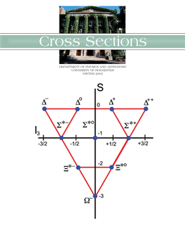 Cross Sections Newsletter For