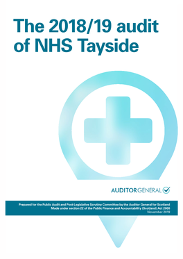 The 2018/19 Audit of NHS Tayside