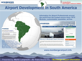 Airport Development in South America