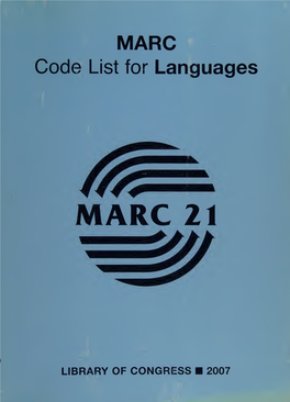 MARC Code List for Languages