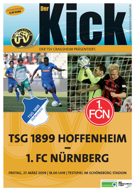 Tsg 1899 Hoffenheim – 1. Fc Nürnberg
