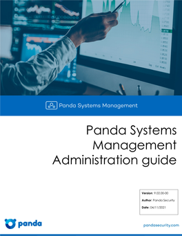 Panda Systems Management Administration Guide