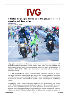 Il Vostro Giornale - 1 / 3 - 02.10.2021 2