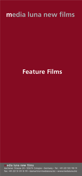 Download Media Luna's Feature Films Catalogue