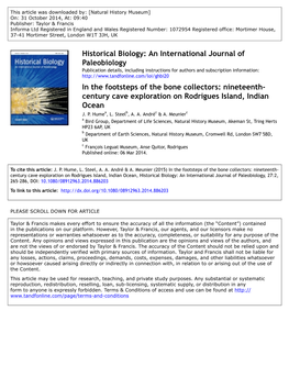 Hume Et Al. Bone Collectors