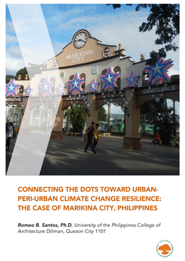 The Case of Marikina City, Philippines