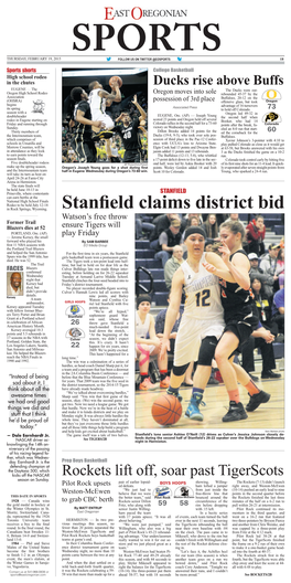 Stanfield Claims District