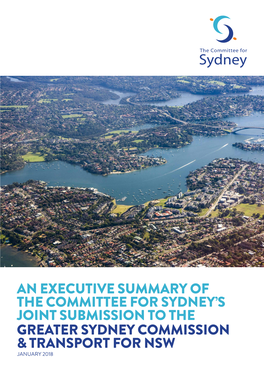Greater Sydney Commission & Transport For