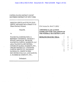 Case 1:08-Cv-06171-RJS Document 25 Filed 12/15/08 Page 2 of 211