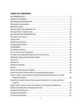 Table of Contents Recommendation