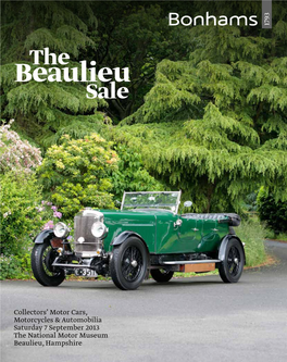 Beaulieu Sale