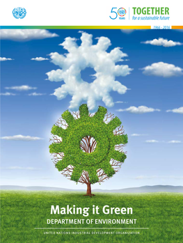 Making It Green Department of Environment