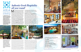 Authentic Greek Hospitality All Year Round! Ε Δυναµική Παρουσία Στις Κυκλάδες (Σέριφο, Στην Αγκαλιά Της Φύσης