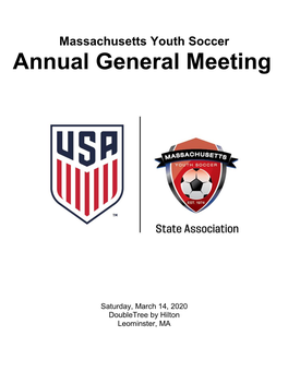 Massachusetts Youth Soccer Annual General Meeting