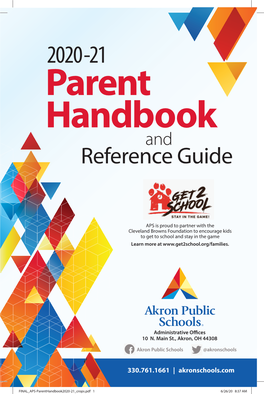 Parent Handbook and Reference Guide