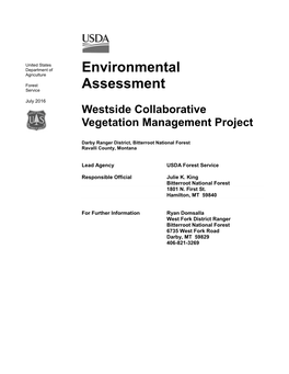 Environmental Assessment