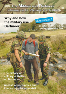 The Military and Dartmoor Information for Walkers and Riders