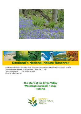 The Story of Clyde Valley Woodlands National Nature Reserve Pdf, 2.89MB