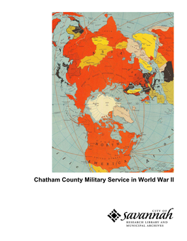 Chatham County Military Service in World War II Chatham County Military Service in World War II