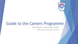 The Careers Carousel