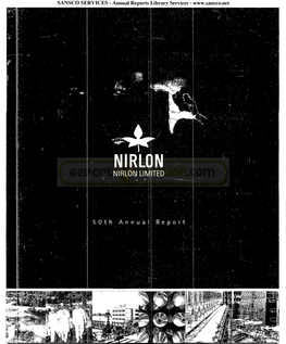 Nirlon Nirldn Limited